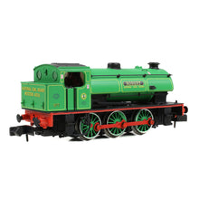 Load image into Gallery viewer, WD Austerity Saddle Tank No. 7 'Robert' National Coal Board Lined Green - Bachmann -E85510 - Scale N