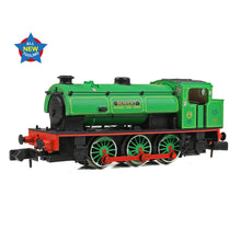 Load image into Gallery viewer, WD Austerity Saddle Tank No. 7 'Robert' National Coal Board Lined Green