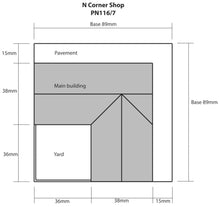 Load image into Gallery viewer, Corner Shop & Pub in Red Brick - N Gauge - PN116 by Metcalfe