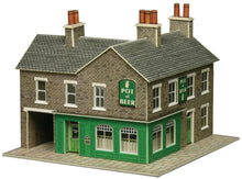 Load image into Gallery viewer, PN117 N Scale Corner Shop & Pub in Stone