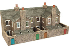 Load image into Gallery viewer, PO277 00/H0 Scale Low Relief Stone Terraced House Backs