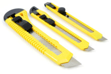 Load image into Gallery viewer, Razor Knife Set (3pc) - Gaugemaster Tools - 616