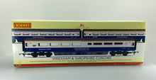 Load image into Gallery viewer, Hornby OO Gauge R4399 Wrexham &amp; Shropshire MK3 Coaches Boxed Set (Pre Loved)
