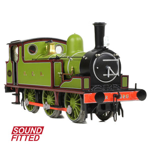 NER E Tank 495 NER Lined Green & Maroon SOUND FITTED - Bachmann -31-065SF - Scale OO