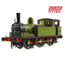 Load image into Gallery viewer, NER E Tank 495 NER Lined Green &amp; Maroon SOUND FITTED - Bachmann -31-065SF - Scale OO
