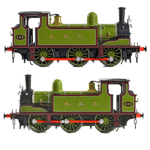 NER E Tank 495 NER Lined Green & Maroon SOUND FITTED - Bachmann -31-065SF - Scale OO