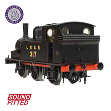 Load image into Gallery viewer, NER E (J71) Tank 317 LNER Lined Black SOUND FITTED - Bachmann -31-066SF - Scale OO
