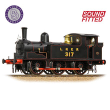 Load image into Gallery viewer, NER E (J71) Tank 317 LNER Lined Black SOUND FITTED
