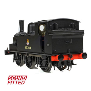 NER E (J71) Tank 68260 BR Black (Early Emblem) SOUND FITTED - Bachmann -31-069SF - Scale OO