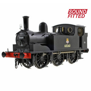 NER E (J71) Tank 68260 BR Black (Early Emblem) SOUND FITTED - Bachmann -31-069SF - Scale OO