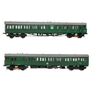 Class 414 2-HAP 2-Car EMU 6079 BR (SR) Green (Small Yellow Panels) - Bachmann -31-393 - Scale OO