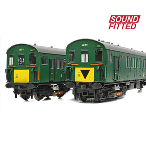 Class 414 2-HAP 2-Car EMU 6079 BR (SR) Green (Small Yellow Panels) SOUND FITTED - Bachmann -31-393SF - Scale OO