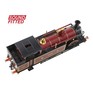 MR 1532 Tank 1725 Midland Railway Crimson Lake - Bachmann -31-740ASF - Scale OO