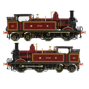 MR 1532 Tank 1718 Midland Railway Crimson Lake - Bachmann -31-740B - Scale OO
