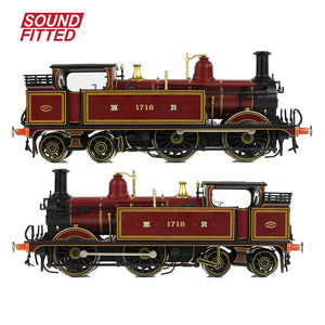 MR 1532 Tank 1718 Midland Railway Crimson Lake - Bachmann -31-740BSF - Scale OO
