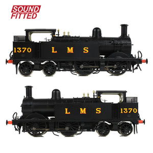 MR 1532 (1P) Tank 1370 LMS Black - Bachmann -31-741ASF - Scale OO