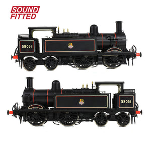 MR 1532 (1P) Tank 58051 BR Lined Black (Early Emblem) - Bachmann -31-742ASF - Scale OO