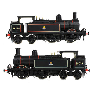 MR 1532 (1P) Tank 58056 BR Lined Black (Early Emblem) - Bachmann -31-742B - Scale OO