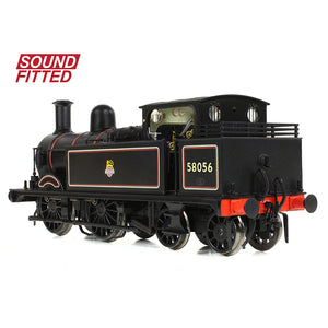 MR 1532 (1P) Tank 58056 BR Lined Black (Early Emblem) - Bachmann -31-742BSF - Scale OO