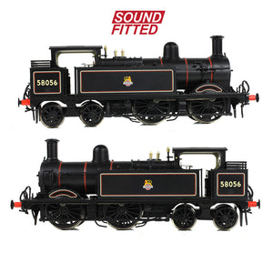 MR 1532 (1P) Tank 58056 BR Lined Black (Early Emblem) - Bachmann -31-742BSF - Scale OO