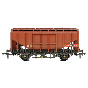 35 Ton PAV Bulk Grain Wagon BRT Brown WEATHERED - Bachmann -33-131B - Scale OO