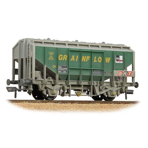35 Ton PAA Bulk Grain Wagon 'Grainflow' Green & Grey WEATHERED