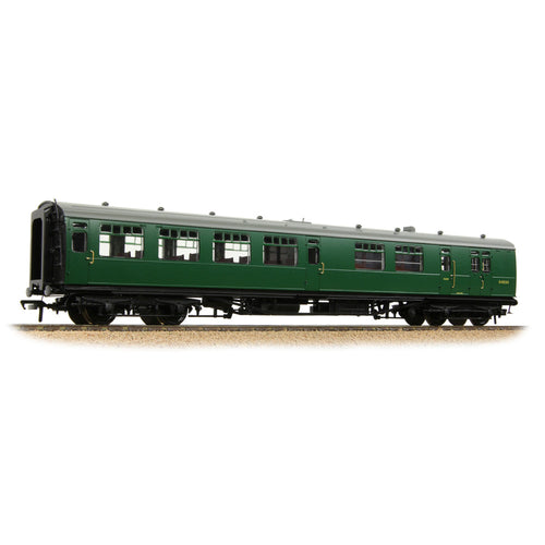 SR Bulleid Brake Second Semi-Open 10™™ Vents BR (SR) Green