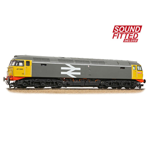 Class 47/0 47280 BR Railfreight Grey SOUND FITTED DELUXE