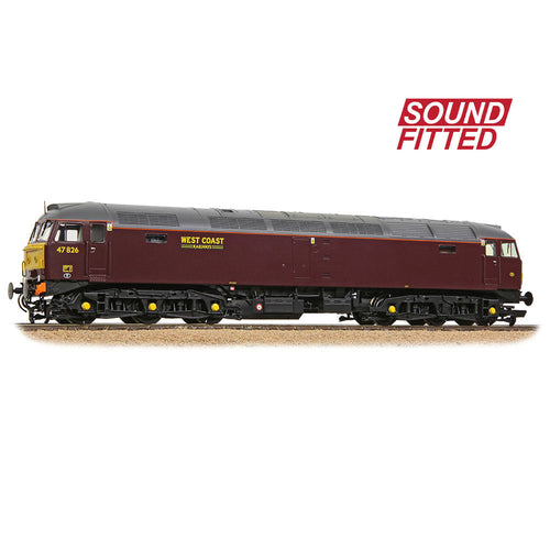 Class 47/4 47826 WCRC Maroon SOUND FITTED