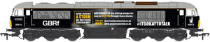 Class 69 69013 Andy's Man Club GBRf Black SOUND FITTED - Bachmann -35-782SF - Scale OO