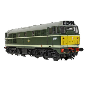 Class 30 D5574 BR Green (Small Yellow Panels) - Bachmann -35-802 - Scale OO