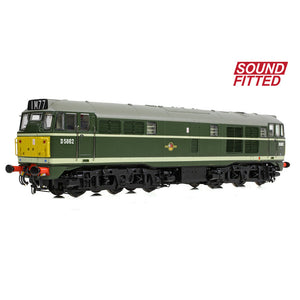 Class 30 D5862 BR Green (Small Yellow Panels) SOUND FITTED - Bachmann -35-802ASF - Scale OO