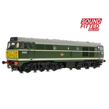 Load image into Gallery viewer, Class 30 D5574 BR Green (Small Yellow Panels) SOUND FITTED DELUXE - Bachmann -35-802SFX - Scale OO
