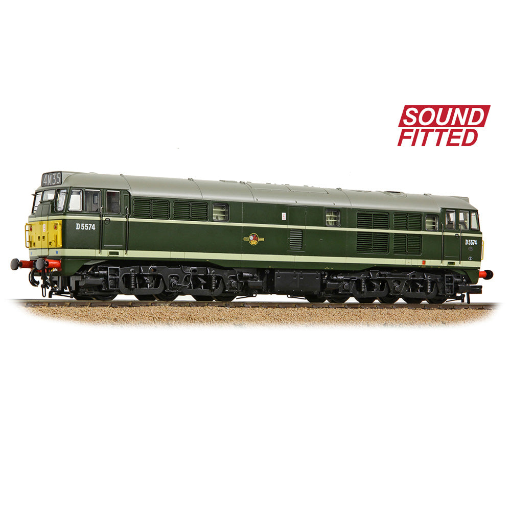 Class 30 D5574 BR Green (Small Yellow Panels) SOUND FITTED