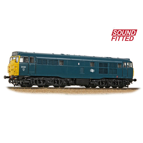Class 31/1 31101 BR Blue SOUND FITTED