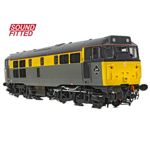 Class 31/1 Refurbished 31188 BR Engineers Grey & Yellow SOUND FITTED - Bachmann -35-822SF - Scale OO