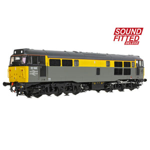 Class 31/1 Refurbished 31188 BR Engineers Grey & Yellow SOUND FITTED DELUXE - Bachmann -35-822SFX - Scale OO