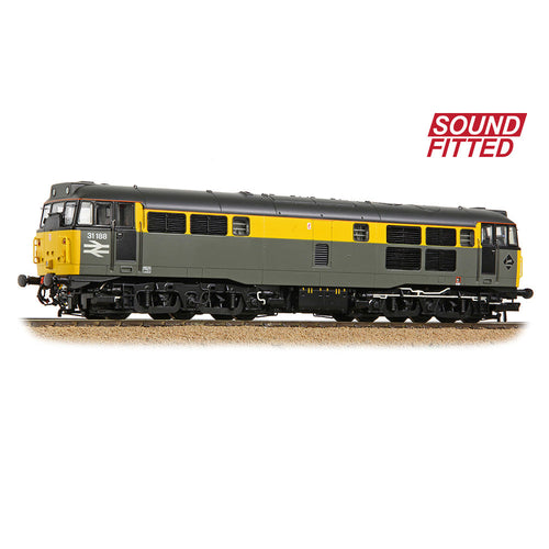 Class 31/1 Refurbished 31188 BR Engineers Grey & Yellow SOUND FITTED