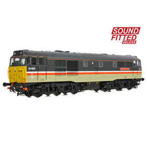 Class 31/4 Refurbished 31423 'Jerome K. Jerome' BR InterCity (Mainline) SOUND FITTED DELUXE - Bachmann -35-827SFX - Scale OO