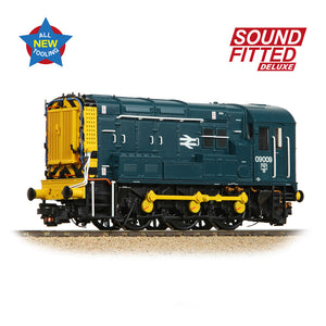 Class 09 09009 BR Blue (Wasp Stripes) - Bachmann -35-921SFX - Scale OO