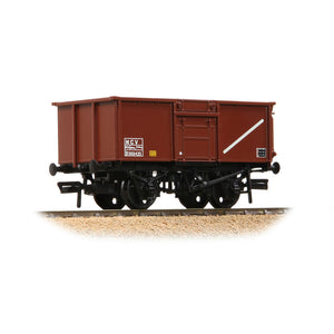 BR 16T Steel Mineral Top Flap Doors 3-Wagon Pack BR Bauxite (TOPS) - Bachmann -37-238A - Scale OO