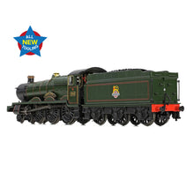 Load image into Gallery viewer, GWR 49XX 'Hall' 4962 'Ragley Hall' BR Lined Green (Early Emblem) - Bachmann -372-010 - Scale N
