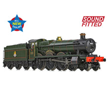 Load image into Gallery viewer, GWR 49XX 'Hall' 4962 'Ragley Hall' BR Lined Green (Early Emblem) SOUND FITTED - Bachmann -372-010SF - Scale N

