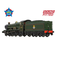 Load image into Gallery viewer, GWR 49XX 'Hall' 4962 'Ragley Hall' BR Lined Green (Early Emblem) SOUND FITTED - Bachmann -372-010SF - Scale N
