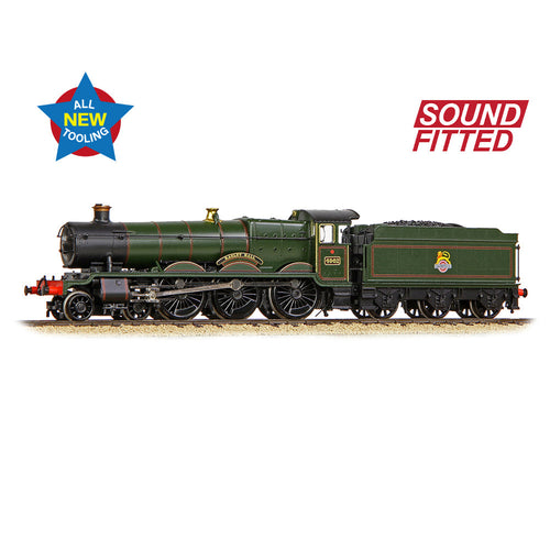 GWR 49XX 'Hall' 4962 'Ragley Hall' BR Lined Green (Early Emblem) SOUND FITTED