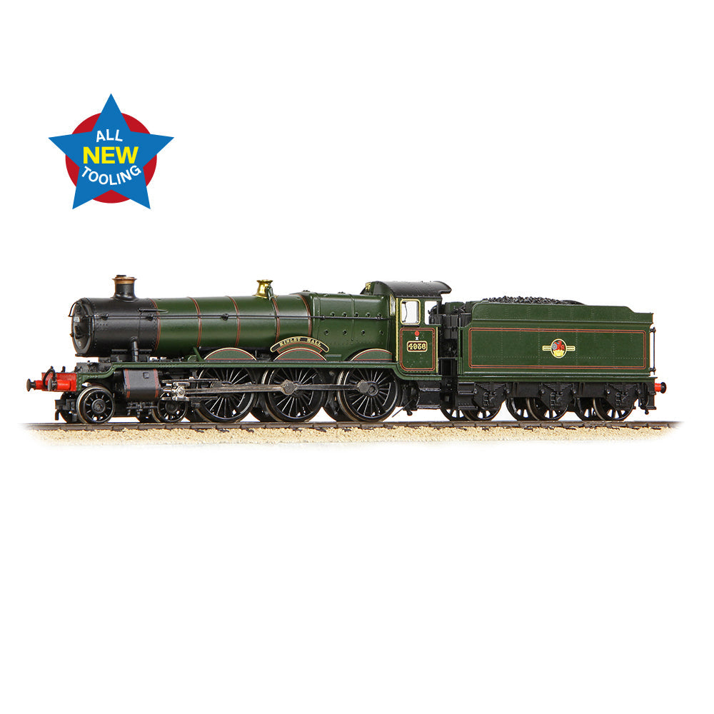 GWR 49XX 'Hall' 4936 'Kinlet Hall' BR Lined Green (Late Crest)