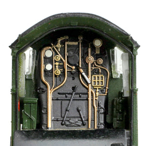 GWR 4073 'Castle' 5015 'Kingswear Castle' BR Lined Green (Early Emblem) - Bachmann -372-031A - Scale N