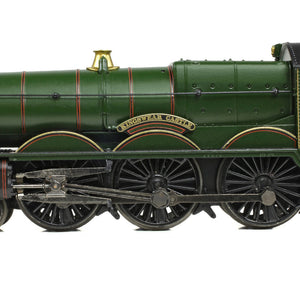 GWR 4073 'Castle' 5015 'Kingswear Castle' BR Lined Green (Early Emblem) - Bachmann -372-031A - Scale N