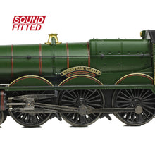 Load image into Gallery viewer, GWR 4073 &#39;Castle&#39; 5015 &#39;Kingswear Castle&#39; BR Lined Green (Early Emblem) SOUND FITTED - Bachmann -372-031ASF - Scale N
