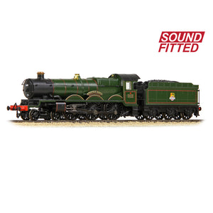 GWR 4073 'Castle' 5015 'Kingswear Castle' BR Lined Green (Early Emblem) SOUND FITTED